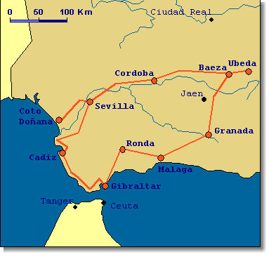 Andalusia - Il viaggio