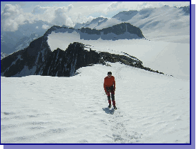 Ivan in Cima all'Adamello