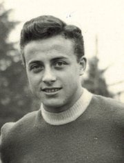 Bolla Antonio nel 1955, a 18 anni