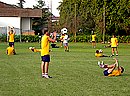 Calcio Battaglia. Allievi in allenamento