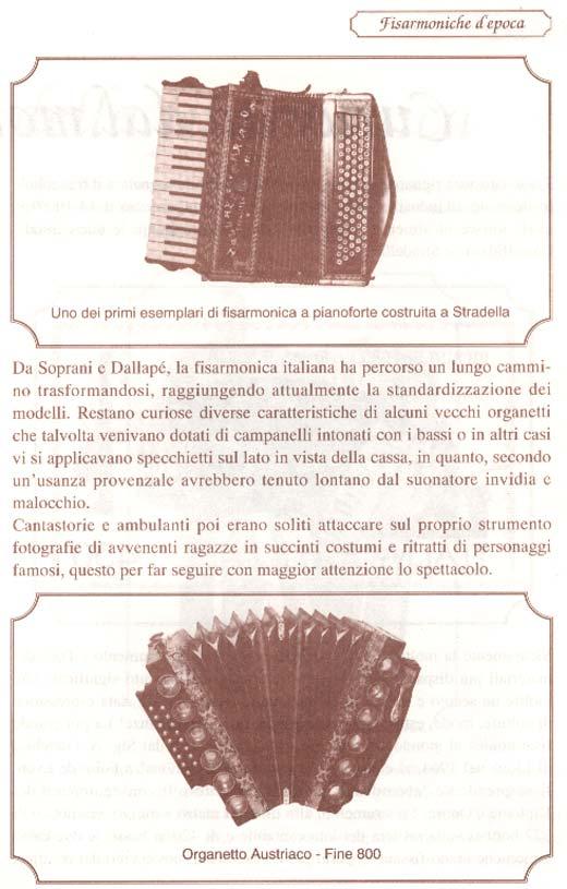 Storia della fisarmonica - fisarmoniche d'epoca