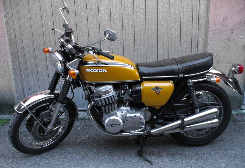 La mitica Honda 750 four