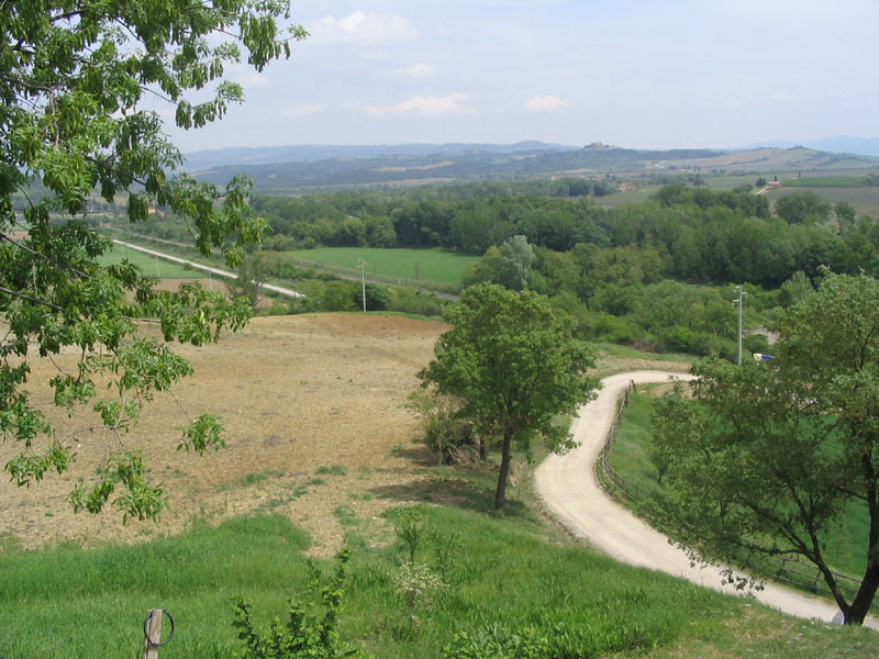Altro Panorama sulla ferrovia Siena-Grosseto