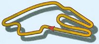 Circuito di Le Mans, aperto nel 1966, lunghezza 4180m.