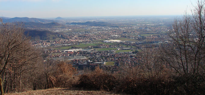 Vista dalla Madonnina di Ranica