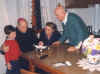 Mons. Eugenio Ravignani in visita ad una famiglia