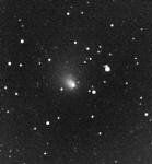 La chioma di una cometa