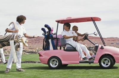 Corbin Bleu in High School Musical 2 al golf