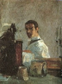 H.Toulouse-Lautrec - Autoritratto, 1883