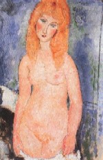 A.Modigliani - Nudo, 1918