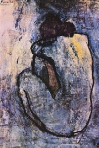 P.Picasso - Nudo blu, 1902
