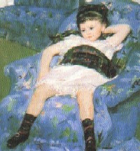 M.Cassatt - La camera azzurra, 1878