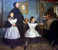 E.Degas - La famiglia Belleli, 1862