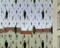 R.Magritte - Golconde, 1953