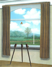 R.Magritte - L'umana condizione, 1937
