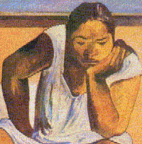 Paul Gauguin - Pensierosa