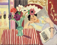 H.Matisse - Femme et anmones, 1920