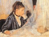 B.Morisot - La culla, 1872