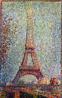 G.Seurat - Tour Eiffel, 1887