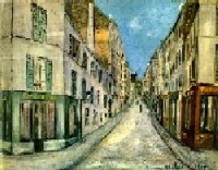M.Utrillo - Strada di Parigi, 1914