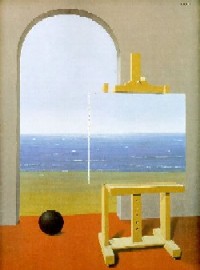 R.Magritte - L'umana condizione, 1935