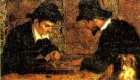 L.Carracci - I due giocatori di scacchi