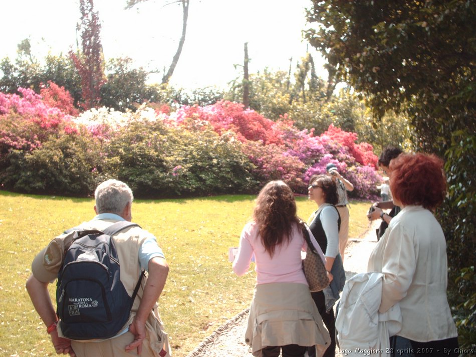 Lago Maggiore, Stresa, Isola Bella e Isola Madre, 28 aprile 2007,  il team di Setriere Colle Borgata, un anno dopo in visita al Palazzo e ai Giardini Borromeo. Un po' di nostalgia e tanta allegria!! Ci rivedremo il prossimo anno. Olimpiadi Torino 2006 - le foto piu' belle, le gare, i volontari di Sestriere Colle e Borgata. La vita, vista da dietro il palco,prima, durante e dopo l'evento che ha reso grande Torino, il Piemonte e l'Italia. Gli sport invernali, gli atleti, l'organizzazione, le strutture olimpiche come non li avete mai visti.