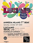 "AMNESIA MILANO 7th Birthday"