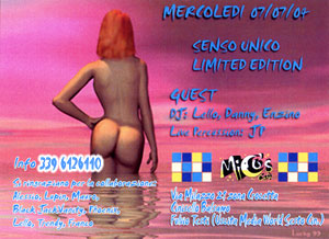 Mercoled, 7 Luglio 2004 "MICO'S CAFE'"