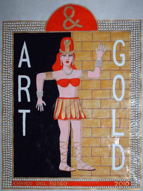 Art & gold, comunicazionismo, Enrico Del Rosso