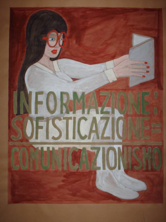 Informazione - sofisticazione = comunicazionismo, Enrico Del Rosso