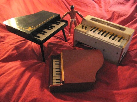 Toy Piano, Big Jim e organo Giaccaglia