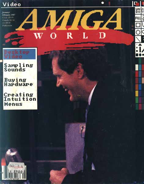 Amiga World Rivista . Magazine Jan/Feb 1987