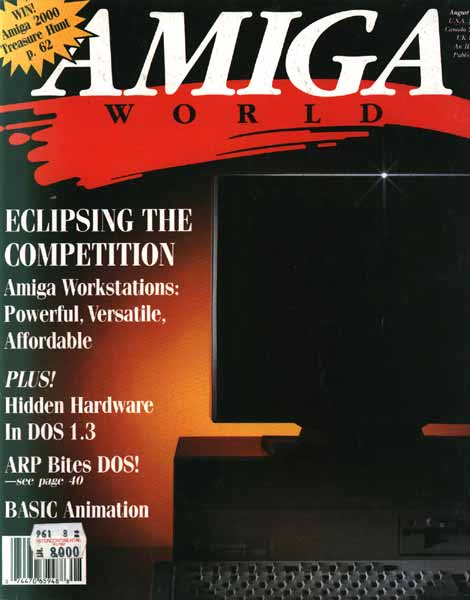 RIVISTA AMIGA WORLD N° 23 August 1988