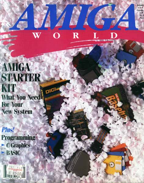 RIVISTA AMIGA WORLD N° 28 January 1989