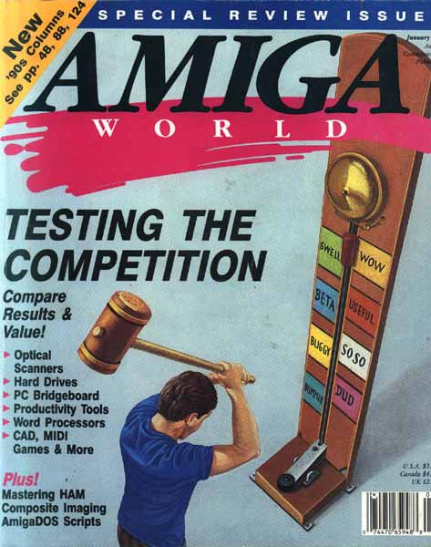 RIVISTA AMIGA WORLD N° 40 January 1990