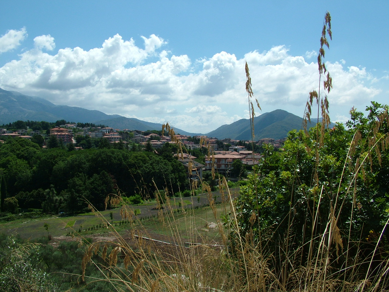 Norma (LT) - la mia citt natale vista dalle antiche rovine di Norba