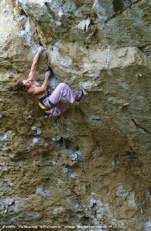 Stefania su La danza dei cavalieri - 8a+