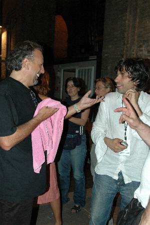 Ivano Fossati e Dario Ballantini  Parma 28 giugno 2006