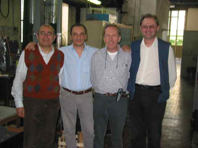 Maggio 2004
Sebastiano, Andrea, Silvano, Beppe