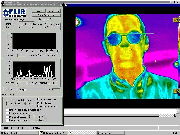 La mia prima termografia scattata dal dr. Fabio Selleri con una termocamera della FLIR SYSTEMS