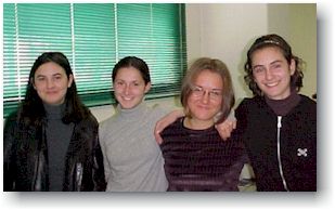 da sinistra:Daniela, Annalisa, Stefania, Elisa.