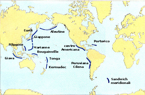 principali fosse oceaniche