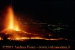 eruzione dell'Etna