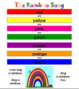 the rainbow song