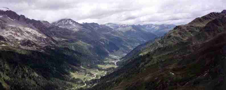La valle verso Bellinzona