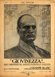 Manifesto di "Giovinezza" 