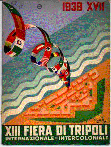 Manifesto Fiera di Tripoli - 1939