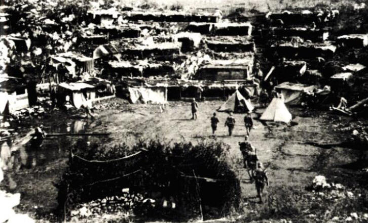 Accampamento Boneti ott. 1916: immagine concessa dalla pronipote Barbara Lina Pulle