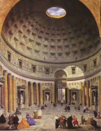 Interno Pantheon (Pannini)